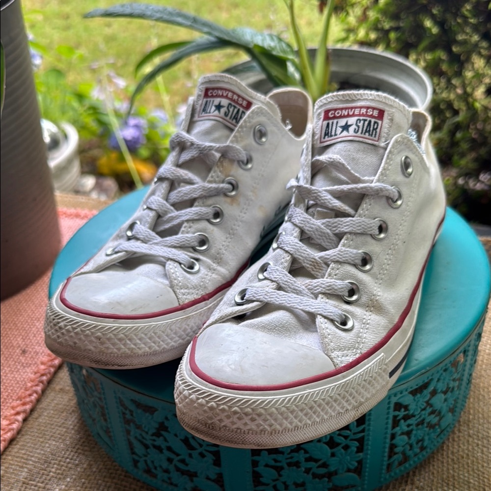 Converse White All Star Sneakers